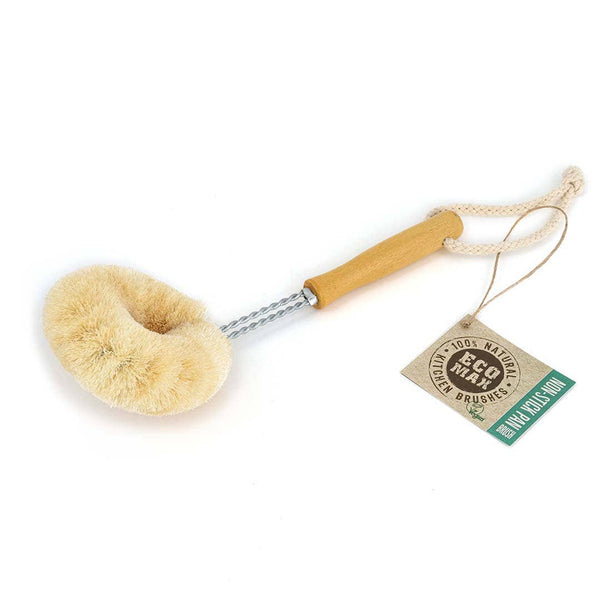 Plant Fiber Non-Stick Pan Brush - Vegan Certified